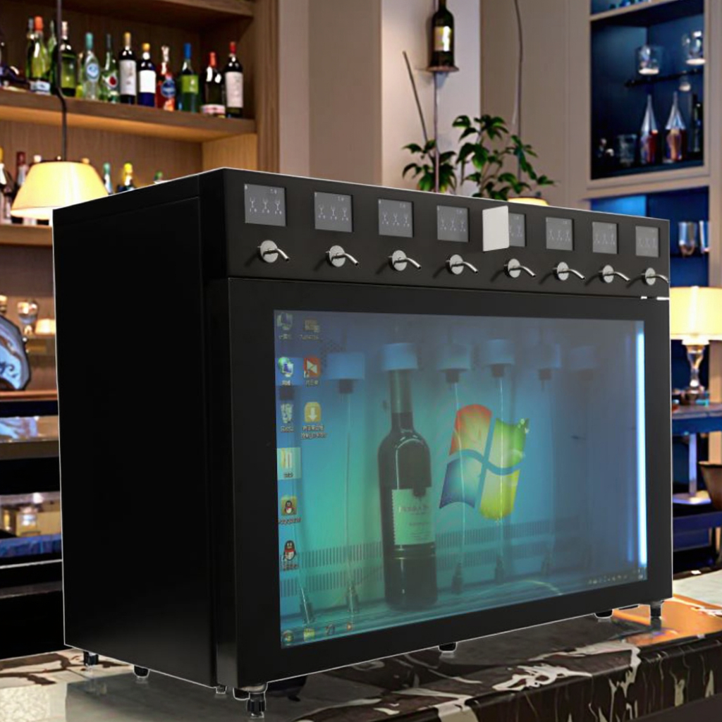 Wine & Beer Unlimited Spirits Photos - 8 Bottles bar Cooler Electric Wine