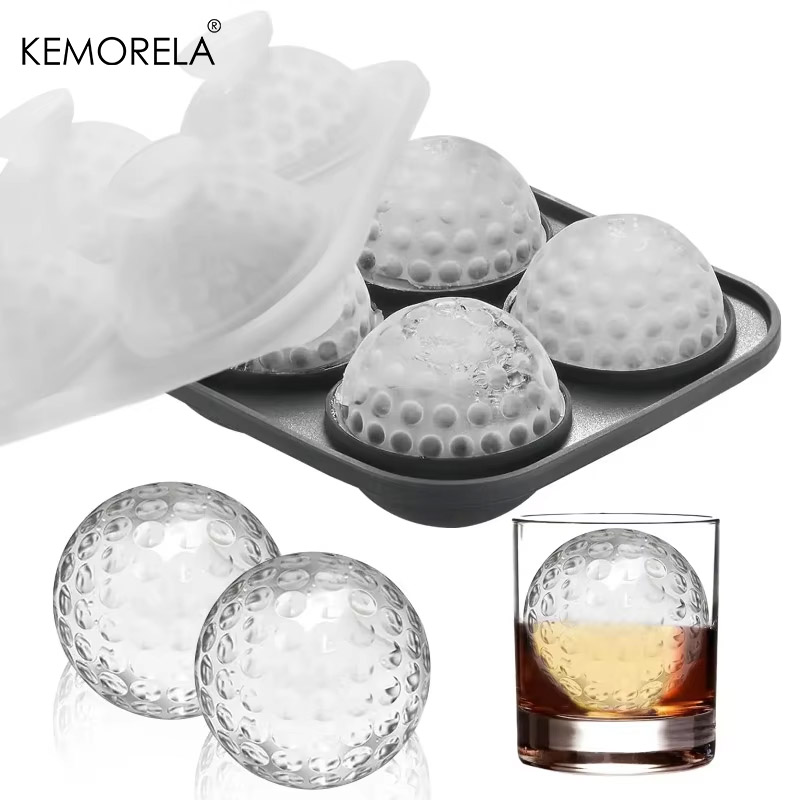 Wine Beer And Liquor - Ice Cube Tray Silicone with Lid