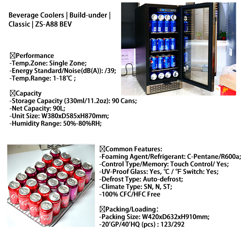 Oem Small Drink Bar Fridge Cus - Wine Beer Fridge Cabinet recensie en prijs
