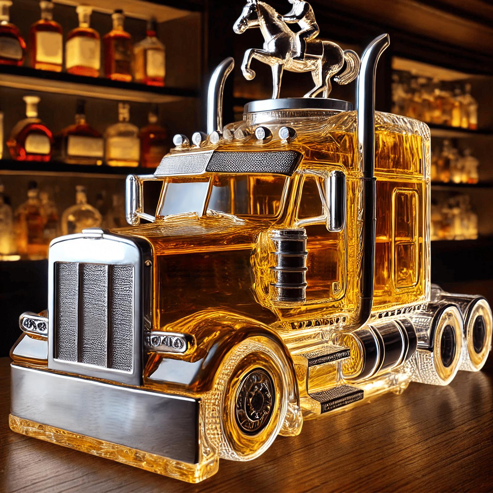 Wine Decanter Half Truck Bourb - Wine Beer And Liquor recensie en prijs