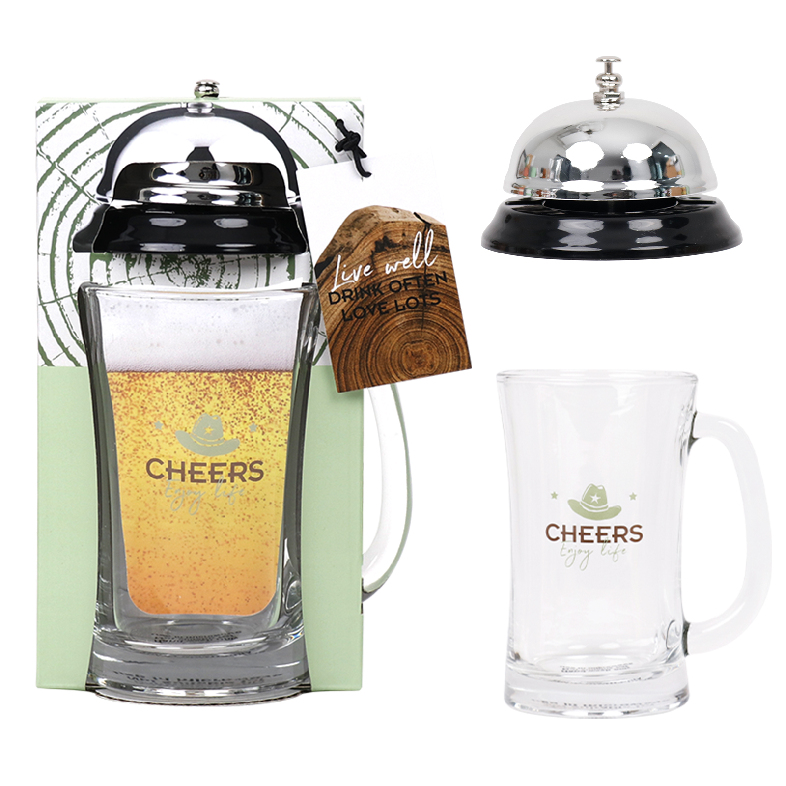 Novelty Beer Stein & Beer Bell - Beer Mug Handled recensie en prijs