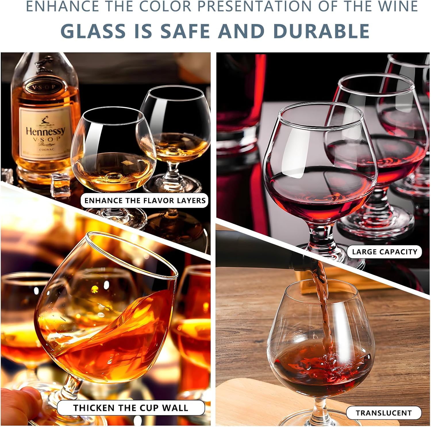 Cognac Glasses Set of 2 - 11.5 - Wine Beer Images recensie en prijs