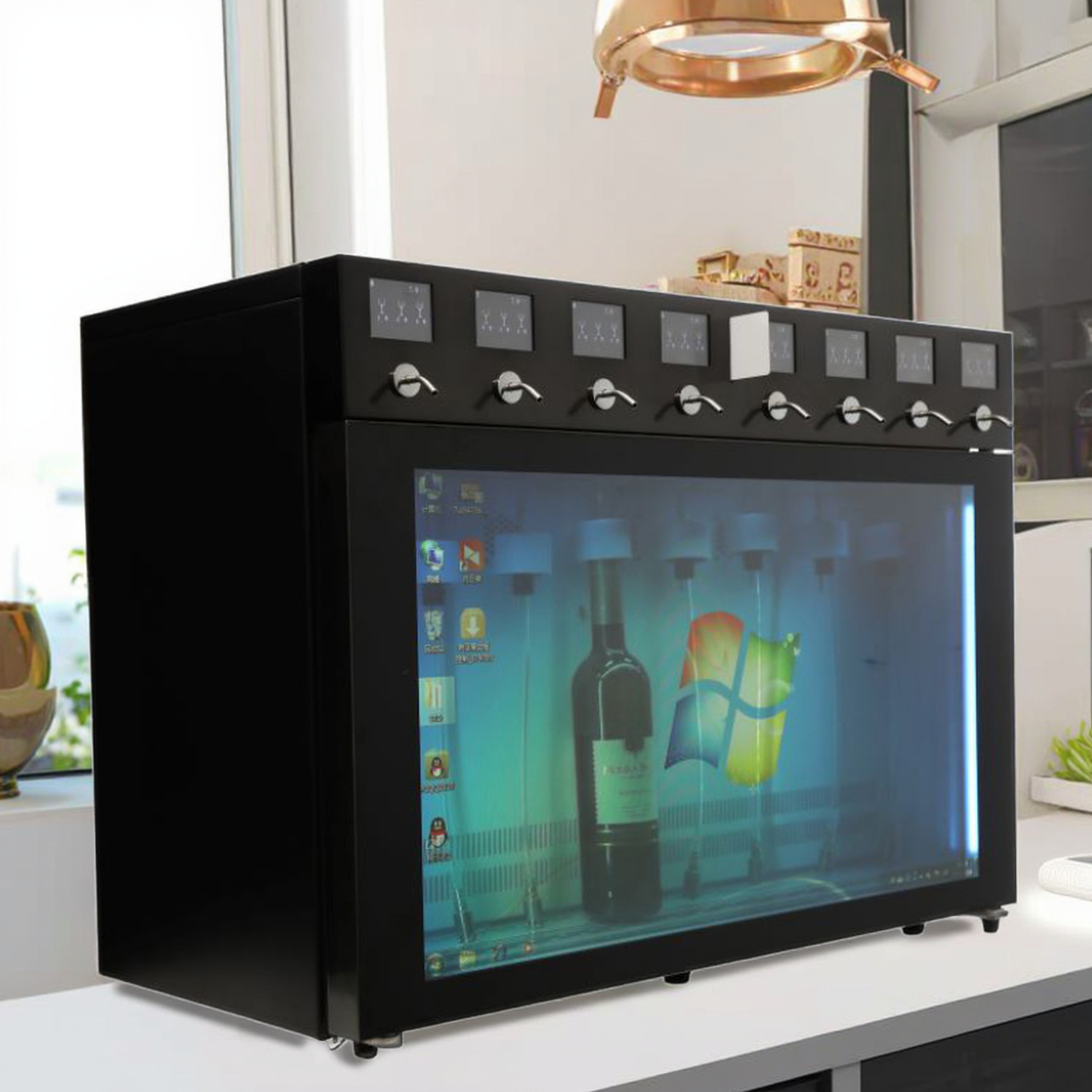 8 Bottles bar Cooler Electric  - Wine & Beer Unlimited Spirits Photos recensie en prijs