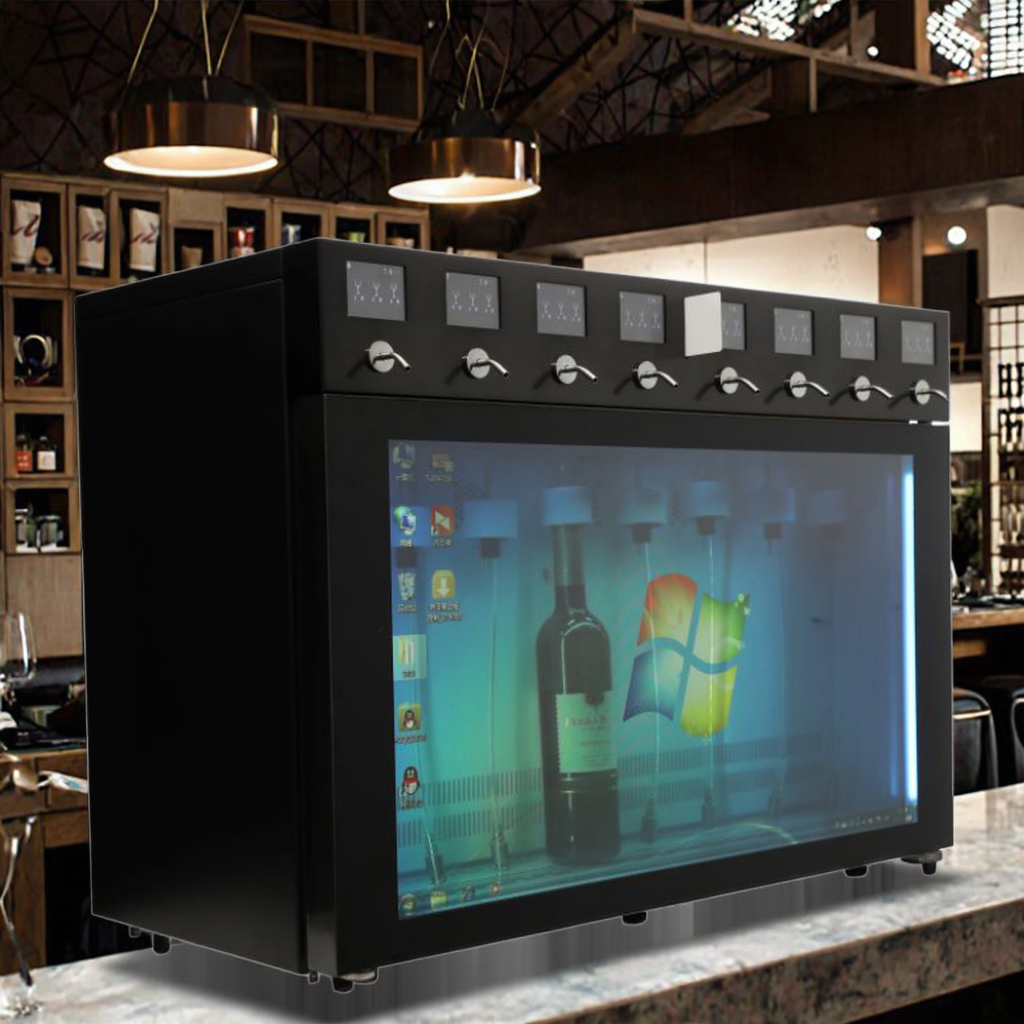 8 Bottles bar Cooler Electric  - Wine & Beer Unlimited Spirits Photos recensie en prijs