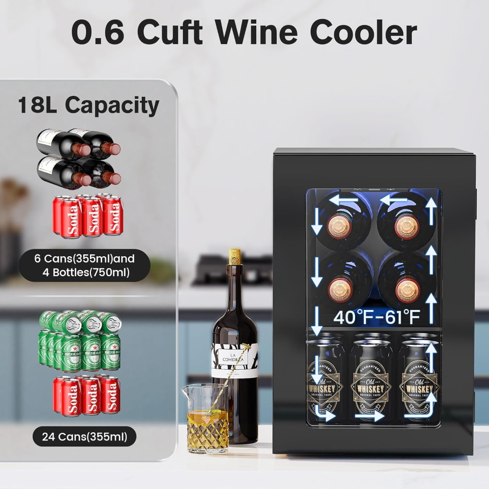 24 Can Wine Fridge Freestandin - Wine Beer Images recensie en prijs