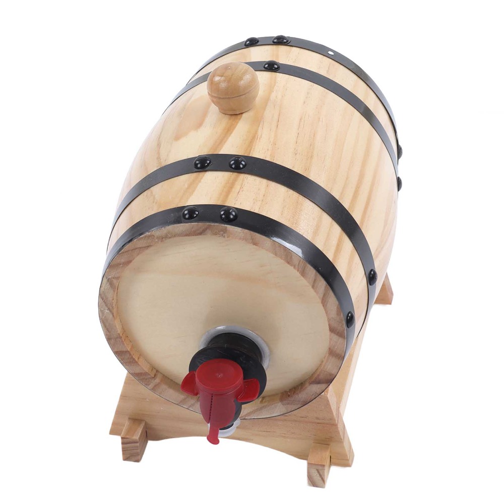 7 piece Vintage Pine Wood Wine - Wine Beer The Whiskey recensie en prijs