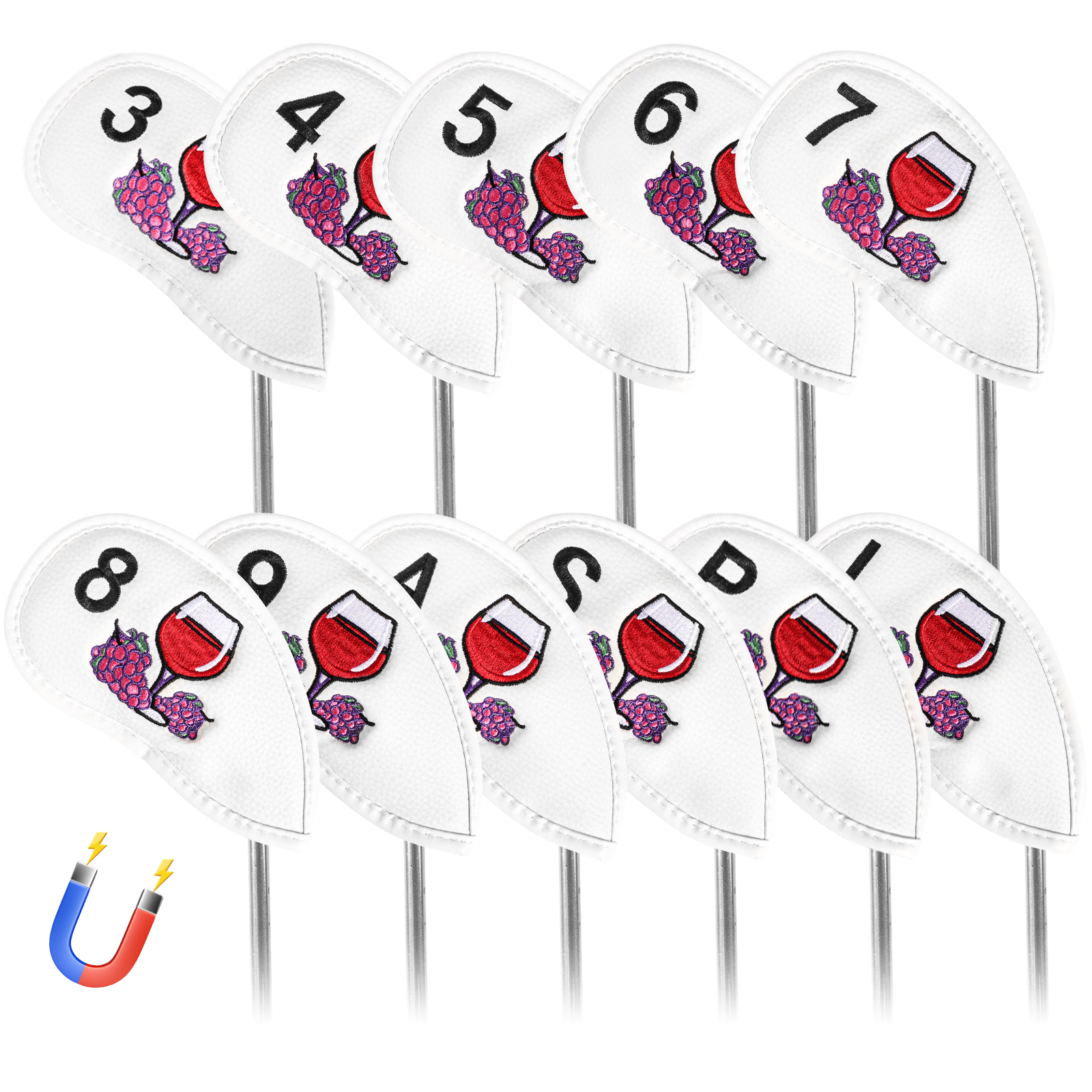 Magnetic Golf Club Head Covers - Wine & Beer Unlimited Spirits Photos recensie en prijs