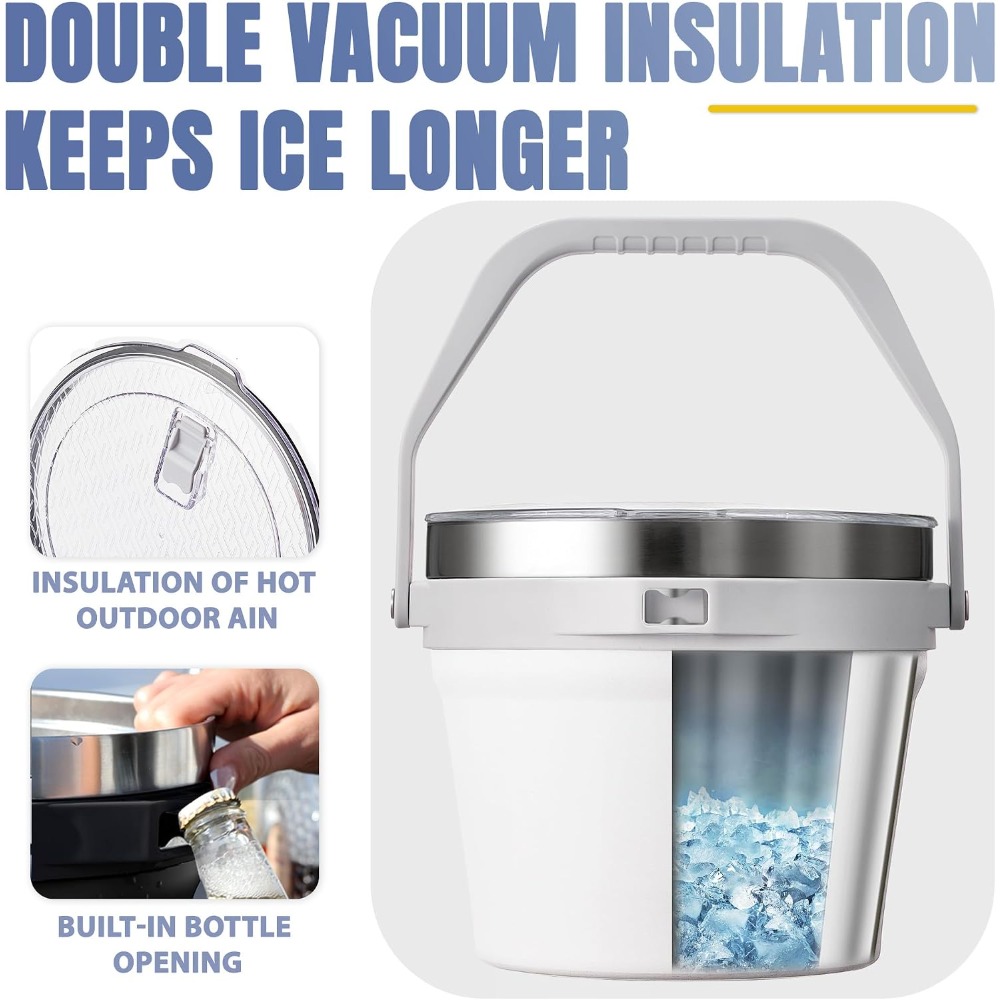 7L Vacuum Insulated Ice Bucket - Wine Beer Images recensie en prijs
