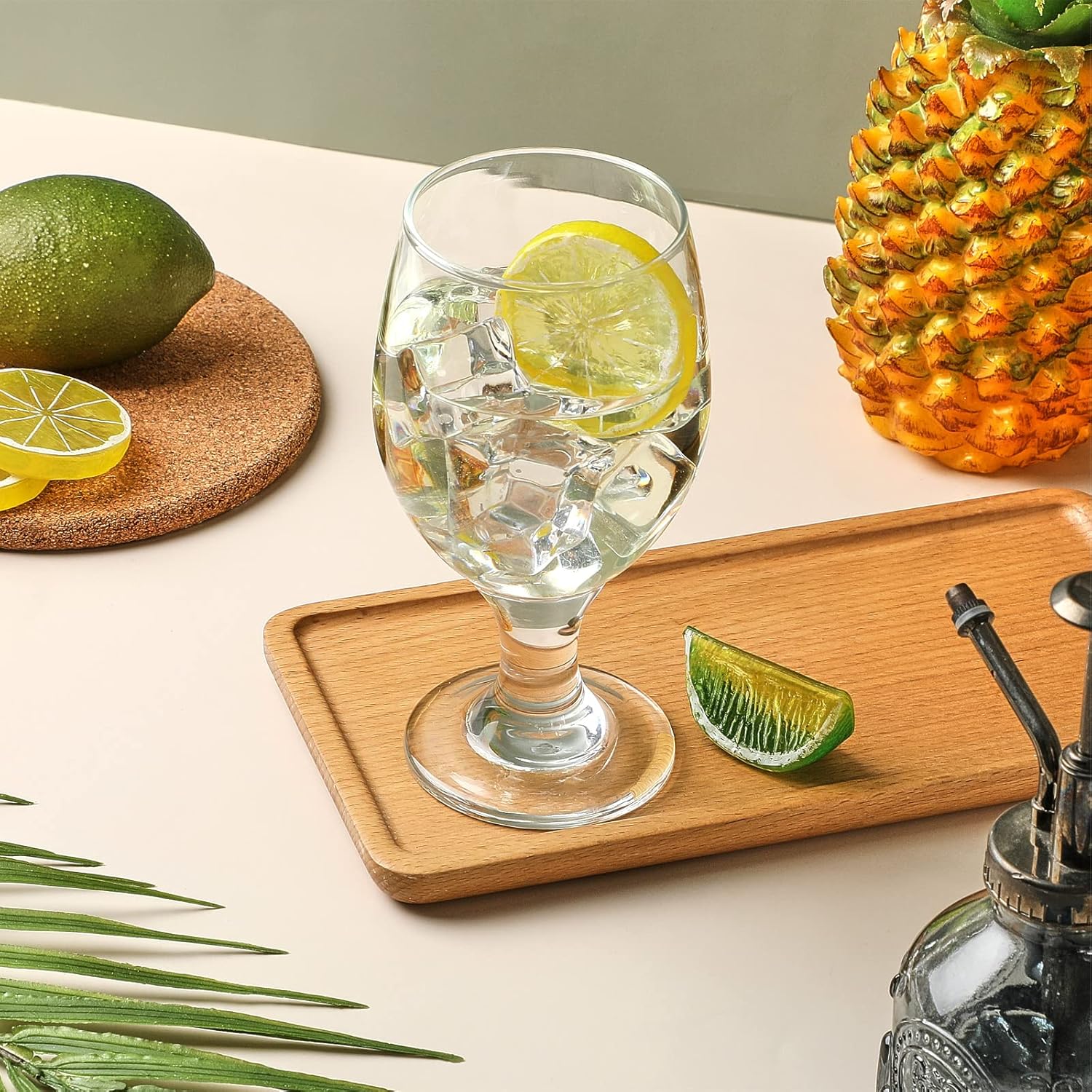 12 Crystal Stemmed Water Glass - Wine Beer Images recensie en prijs