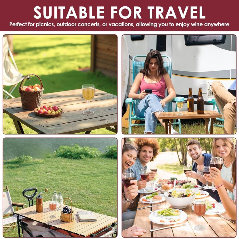 RV Portable Wine Glass Goblet  - Wine & Beer Unlimited Spirits Photos recensie en prijs