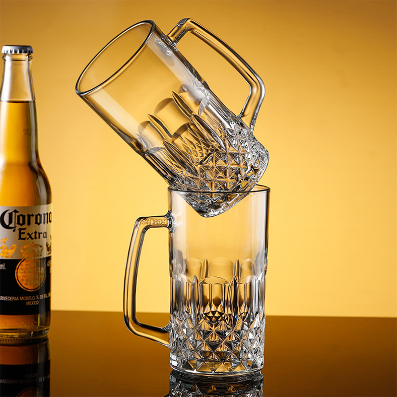 600ml/1000ml Beer Glass with H - Beer Mug Handled recensie en prijs