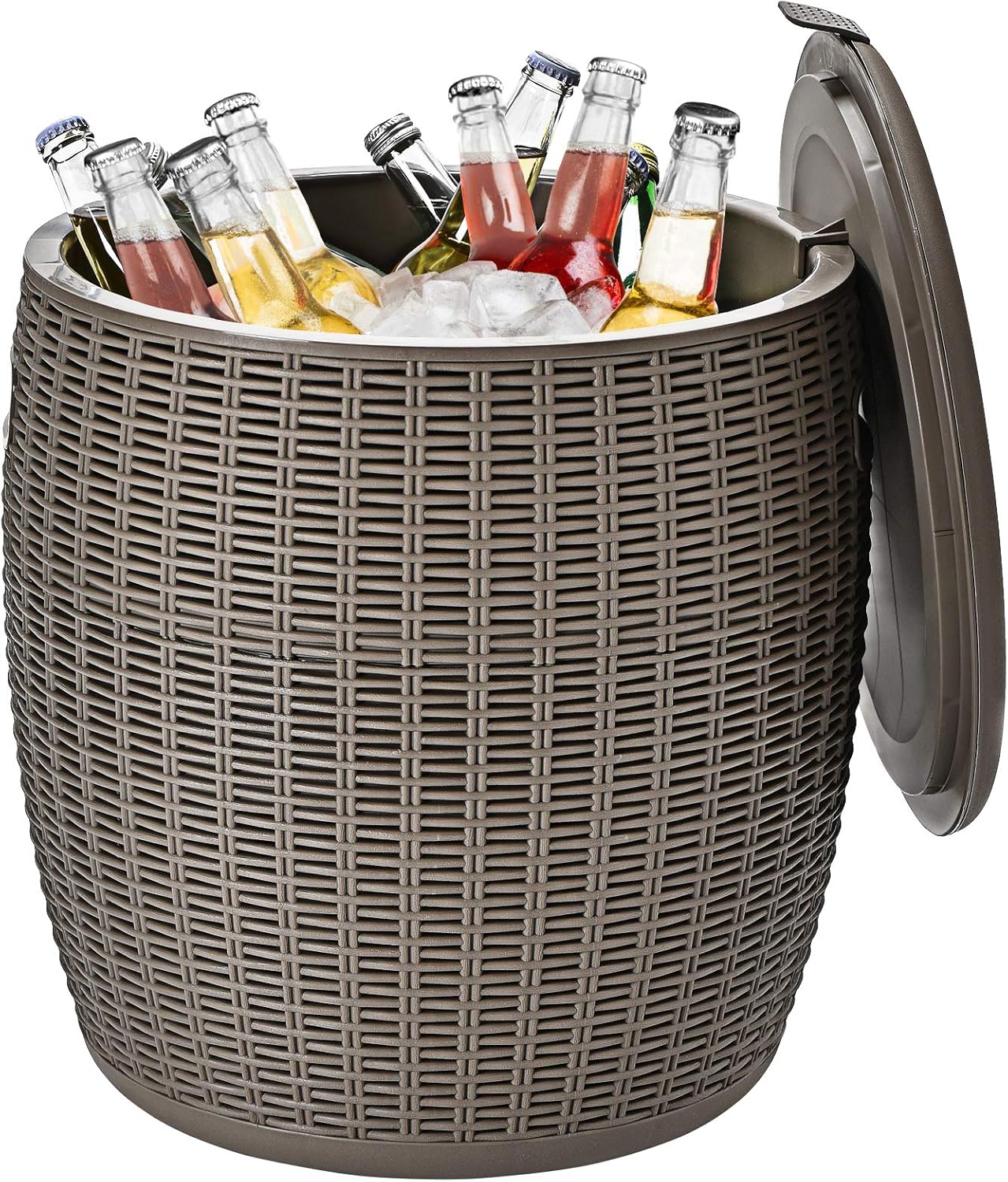 9.5 Gallon Wicker Ice Cooler,  - Wine Beer Images recensie en prijs