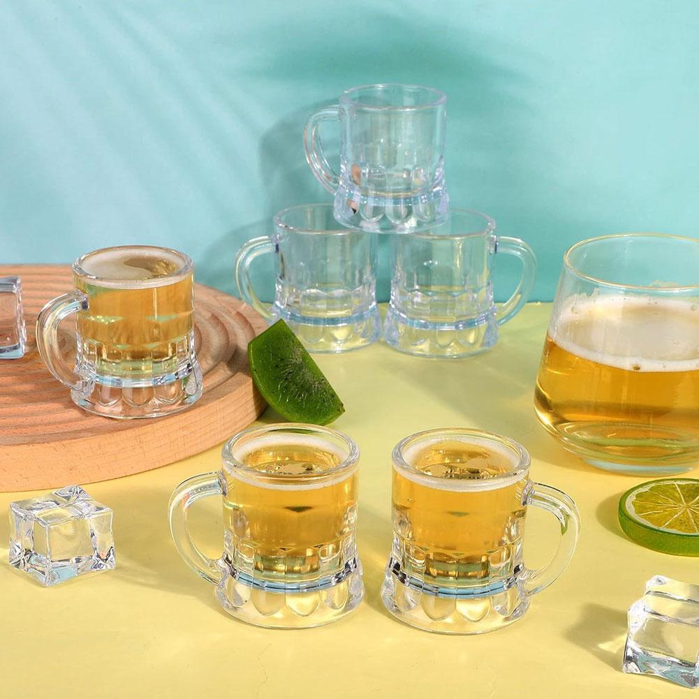10PCS 30ml Beer Cup Small Hand - Beer Mug Handled recensie en prijs