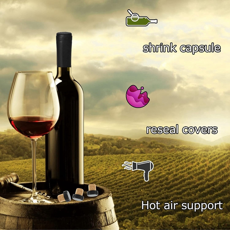 Caps Wrap Wine Bottle Seals 50 - Wine & Beer Unlimited Spirits Photos recensie en prijs
