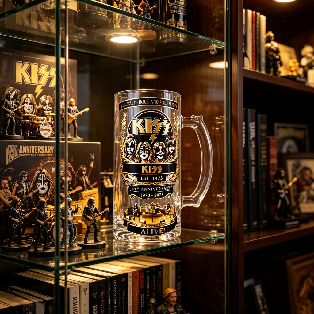 KISS 55th Anniversary Beer Mug - Beer Mug Handled recensie en prijs