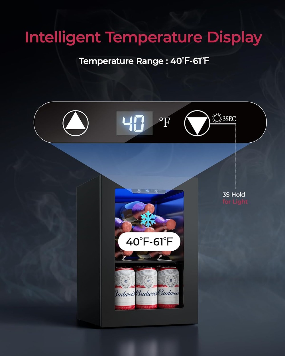 6-Bottle & 6-Can Compact Fridg - Wine Beer Images recensie en prijs
