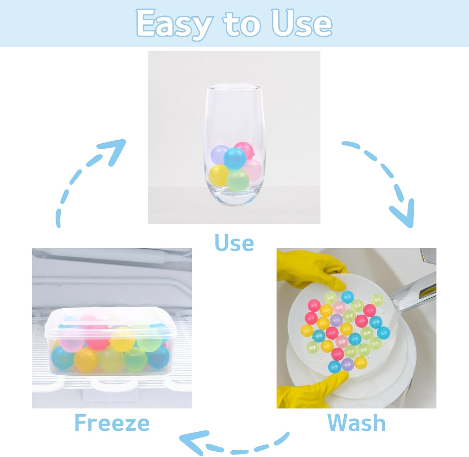 24 Pack Reusable Ice Cubes wit - Wine Beer Images recensie en prijs