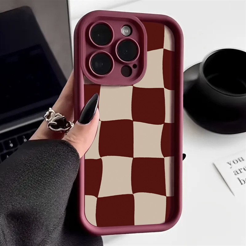 Wine Red Deform Grid Pattern P - Wine & Beer Unlimited Spirits Photos recensie en prijs