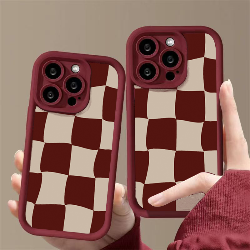 Wine Red Deform Grid Pattern P - Wine & Beer Unlimited Spirits Photos recensie en prijs