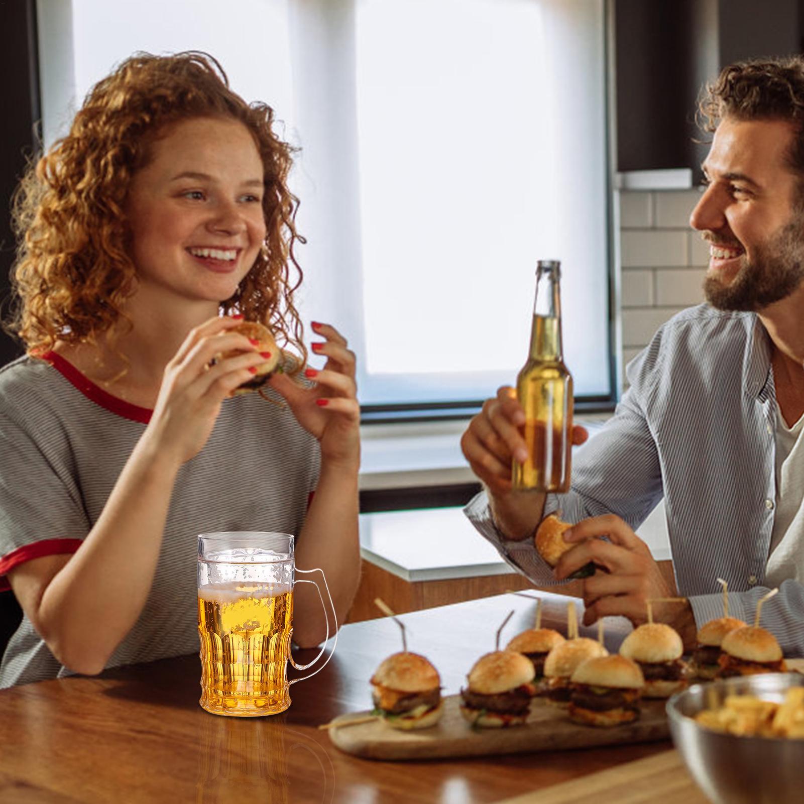 450ML Double Layer Simulated B - Beer Mug Handled recensie en prijs