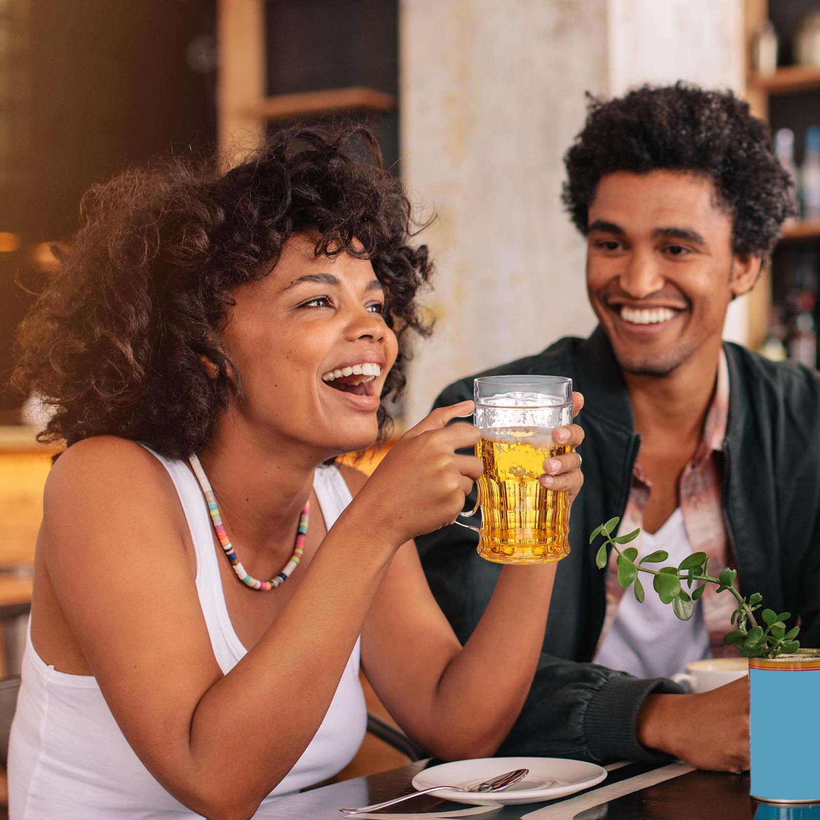 450ML Double Layer Simulated B - Beer Mug Handled recensie en prijs