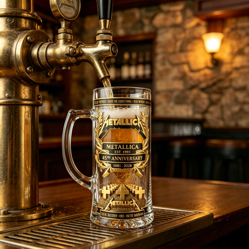Metallica Est.1981 Beer Stein  - Beer Mug Handled recensie en prijs