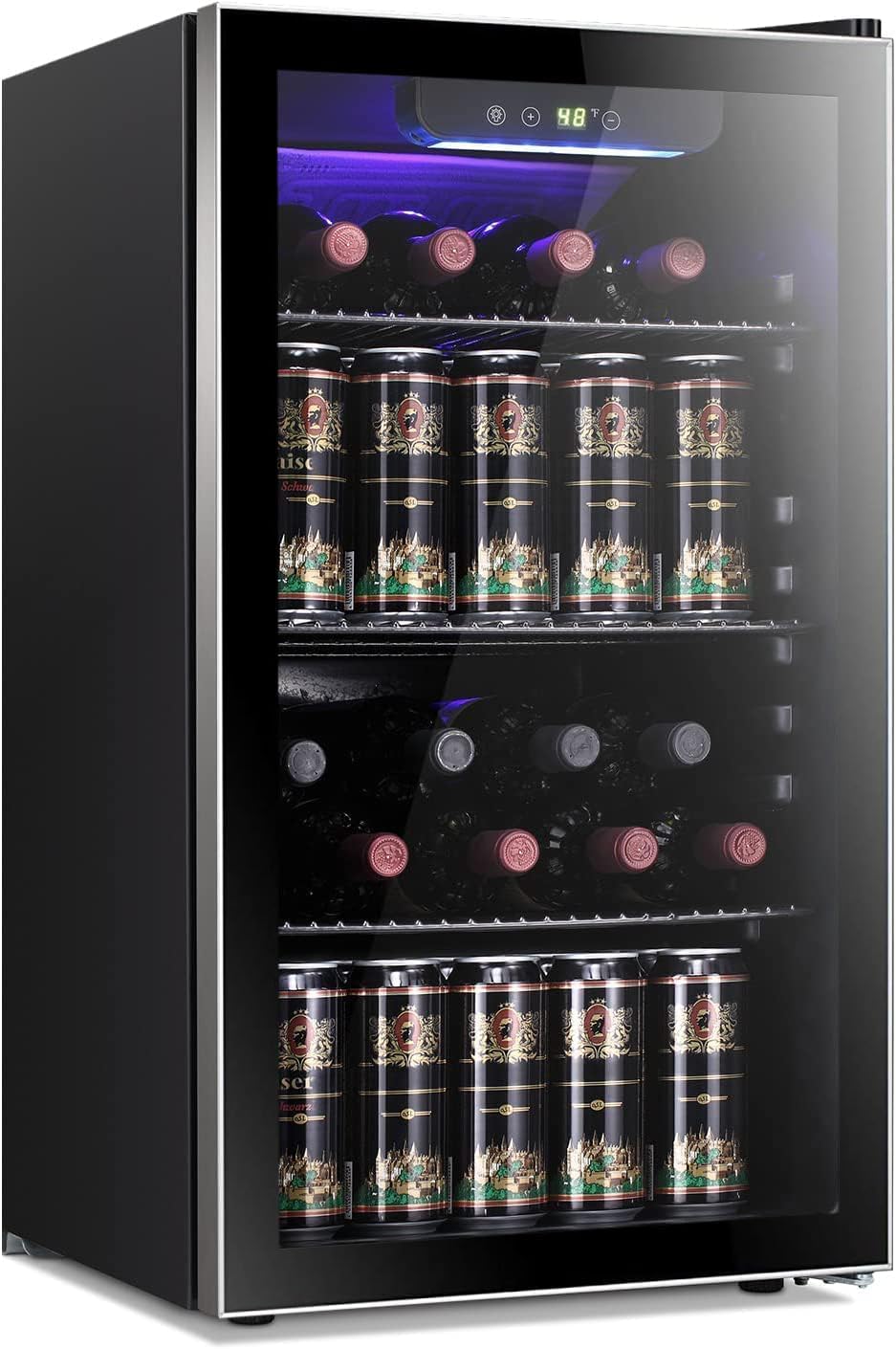 26 Bottle 130 Can Wine Cooler/ - Wine Beer Fridge Cabinet recensie en prijs