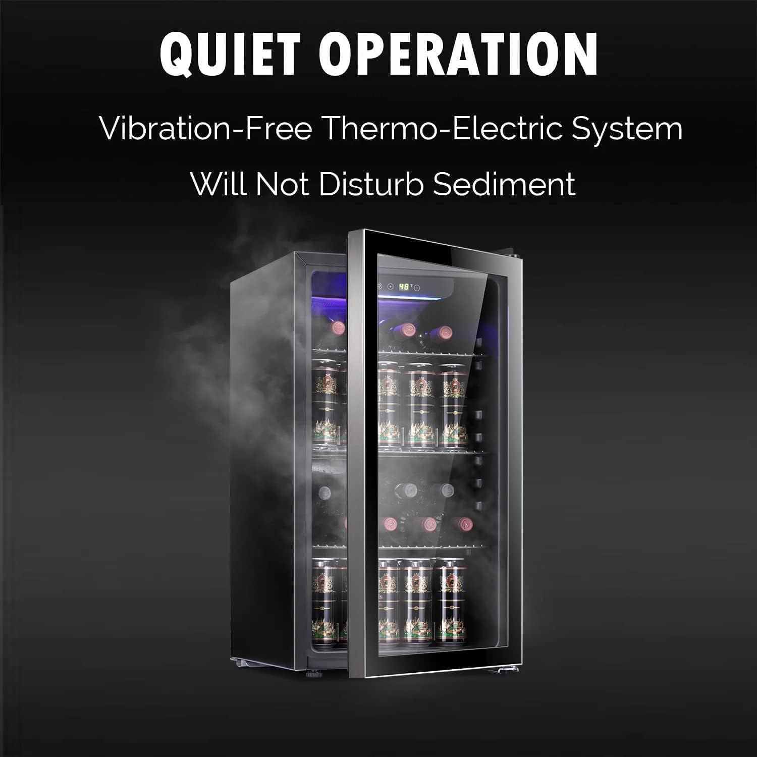 26 Bottle 130 Can Wine Cooler/ - Wine Beer Fridge Cabinet recensie en prijs