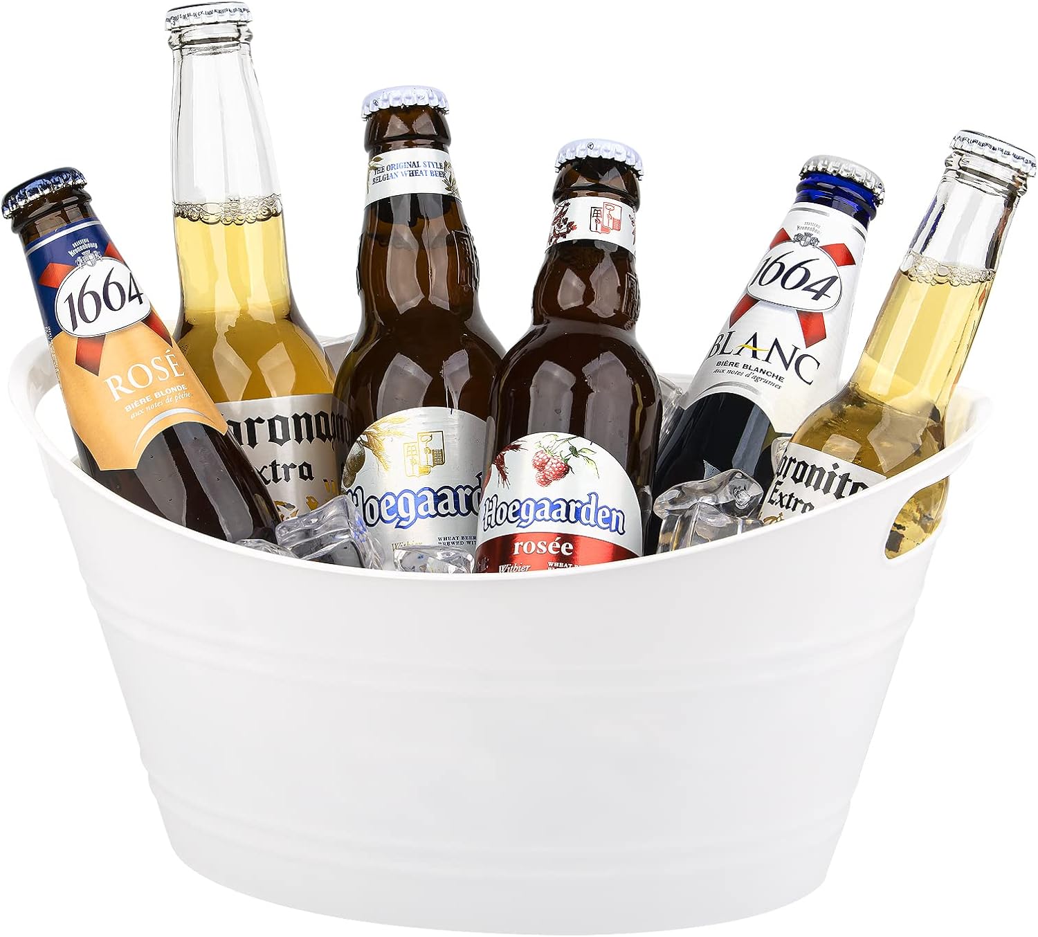 6 Pack Plastic Oval Storage Tu - Wine Beer Images recensie en prijs