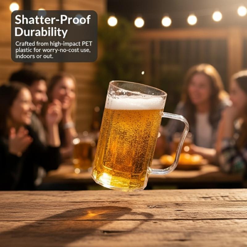 Stylish Acrylic Beer Mug with  - Beer Mug Handled recensie en prijs