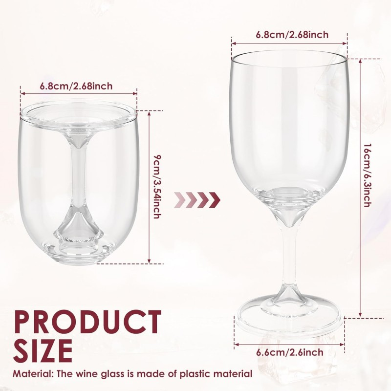 Folding Wine Glass Transparent - Wine & Beer Unlimited Spirits Photos recensie en prijs