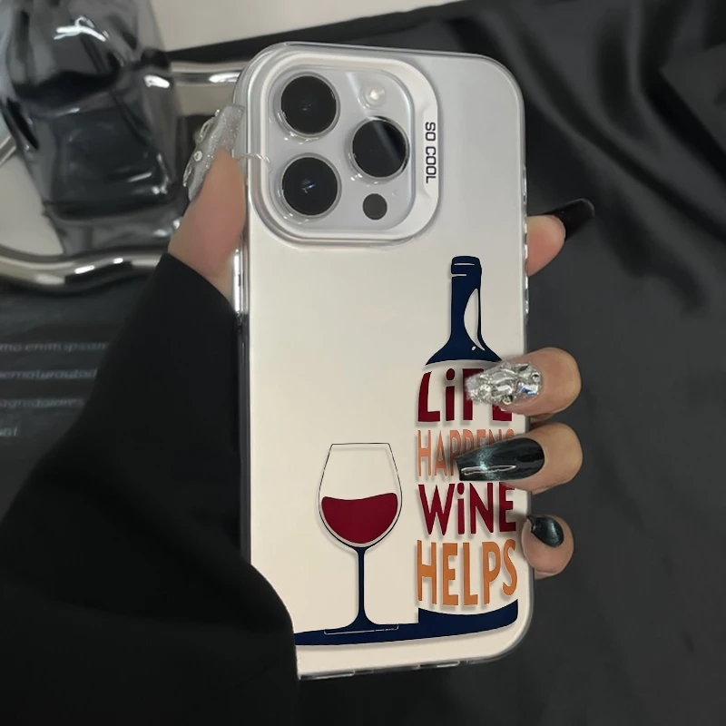 Funny Wine Quote Phone Case fo - Wine & Beer Unlimited Spirits Photos recensie en prijs