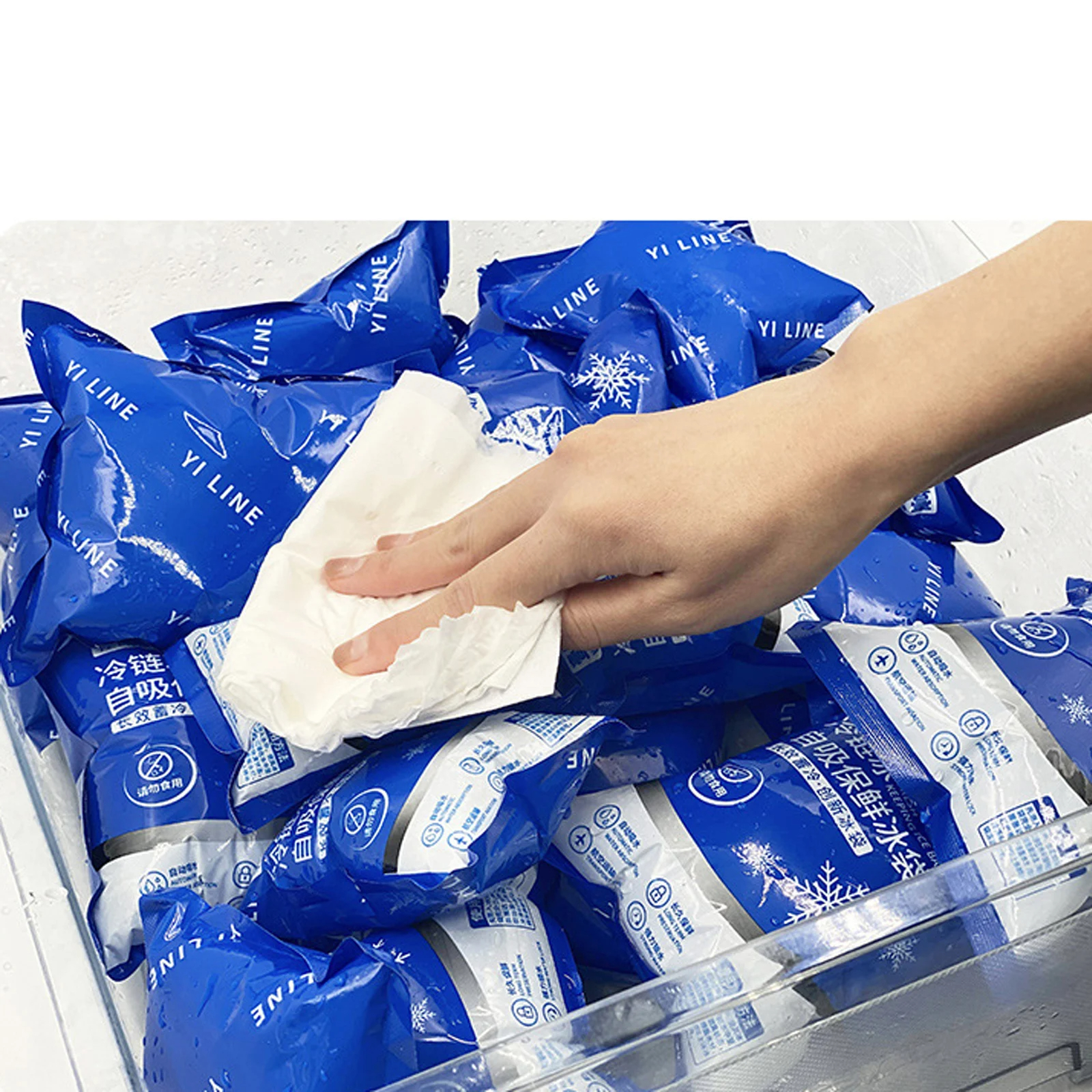 50PCS Self-priming Ice Pack Re - Wine Beer Cooler recensie en prijs