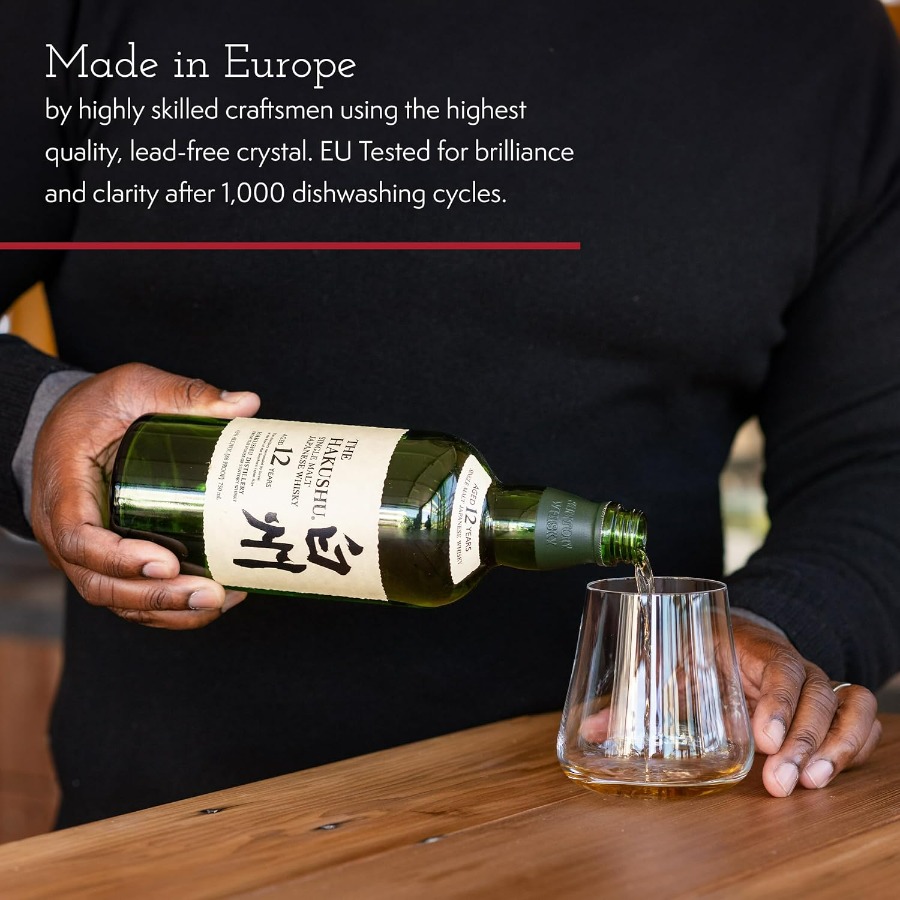 Stemless Crystal Wine Glasses  - Wine Beer The Whiskey recensie en prijs