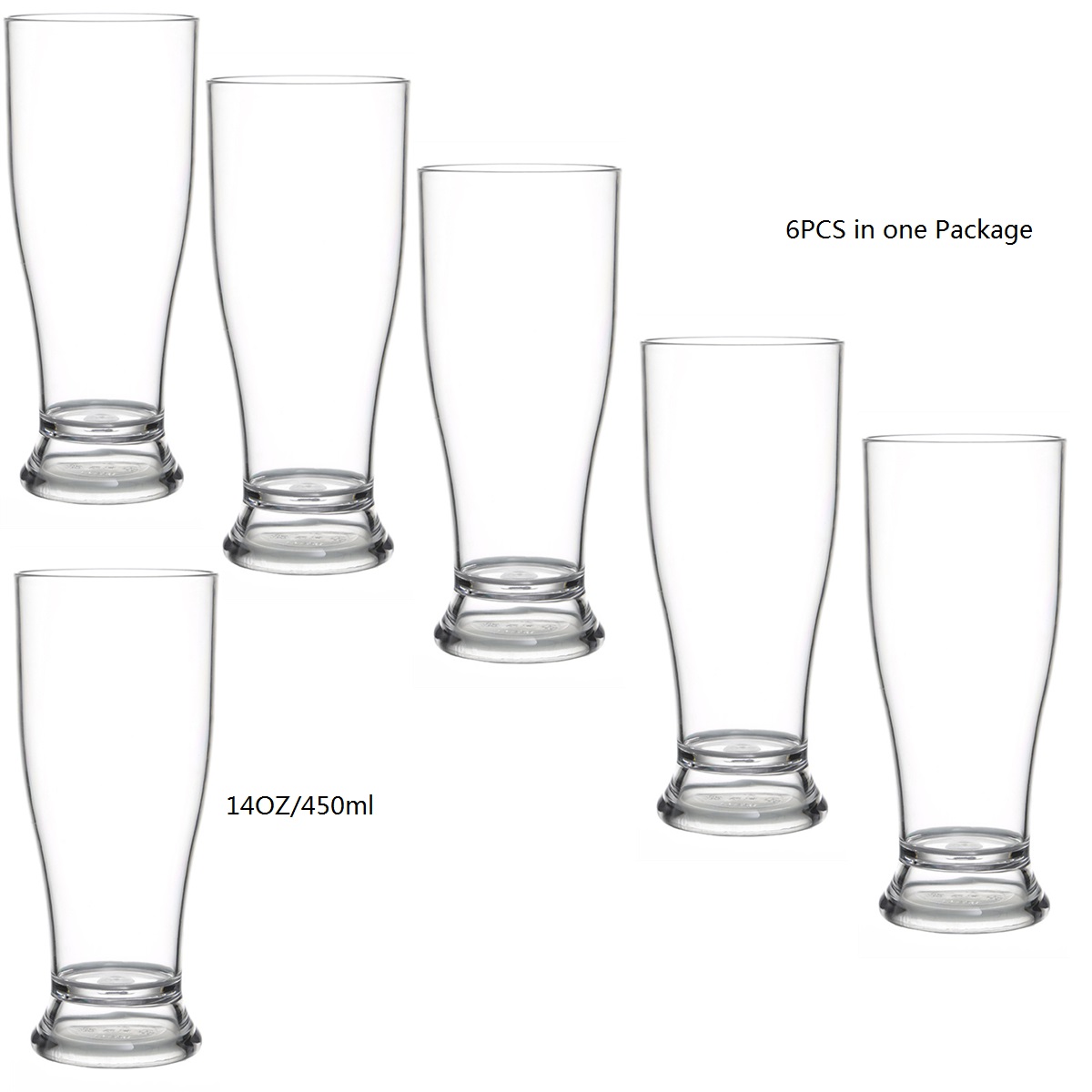 1/2/4/6PCS Free BPA Plastic Be - Wine Beer And Liquor recensie en prijs