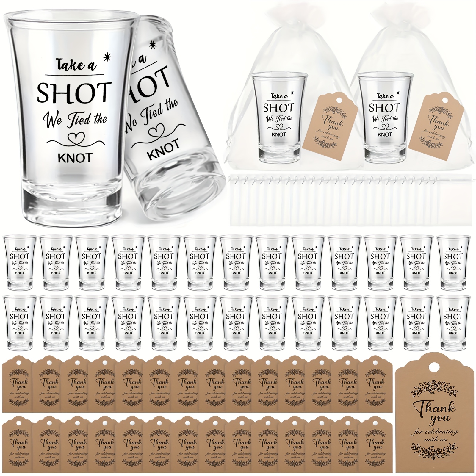 90-Piece Wedding Guest Set: 30 - Wine & Beer Unlimited Spirits Photos recensie en prijs