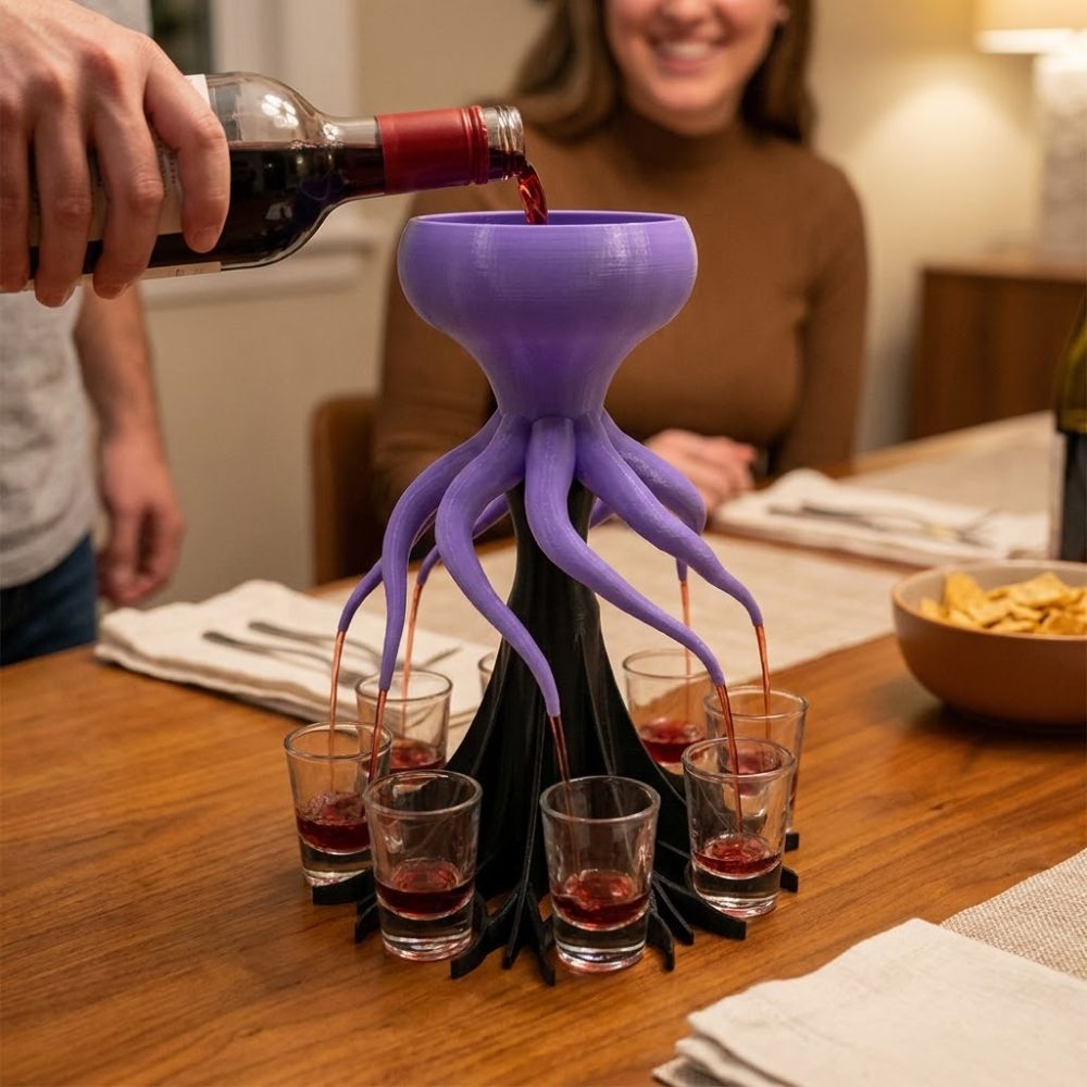 8 Holes 3D Printing Wine Distr - Wine Beer And Liquor recensie en prijs