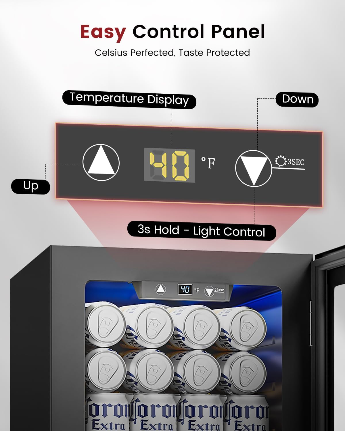 24 Can Mini Fridge with Digita - Wine Beer Images recensie en prijs