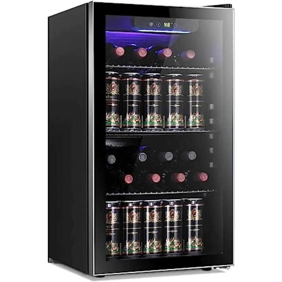 26 Bottle 130 Can Wine Cooler/ - Wine Beer Fridge Cabinet recensie en prijs
