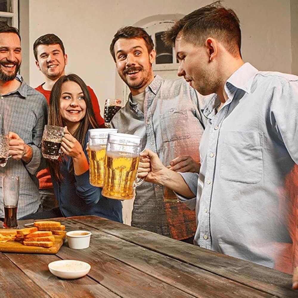 Double Walled Beer Mug, 16 oz  - Beer Mug Handled recensie en prijs