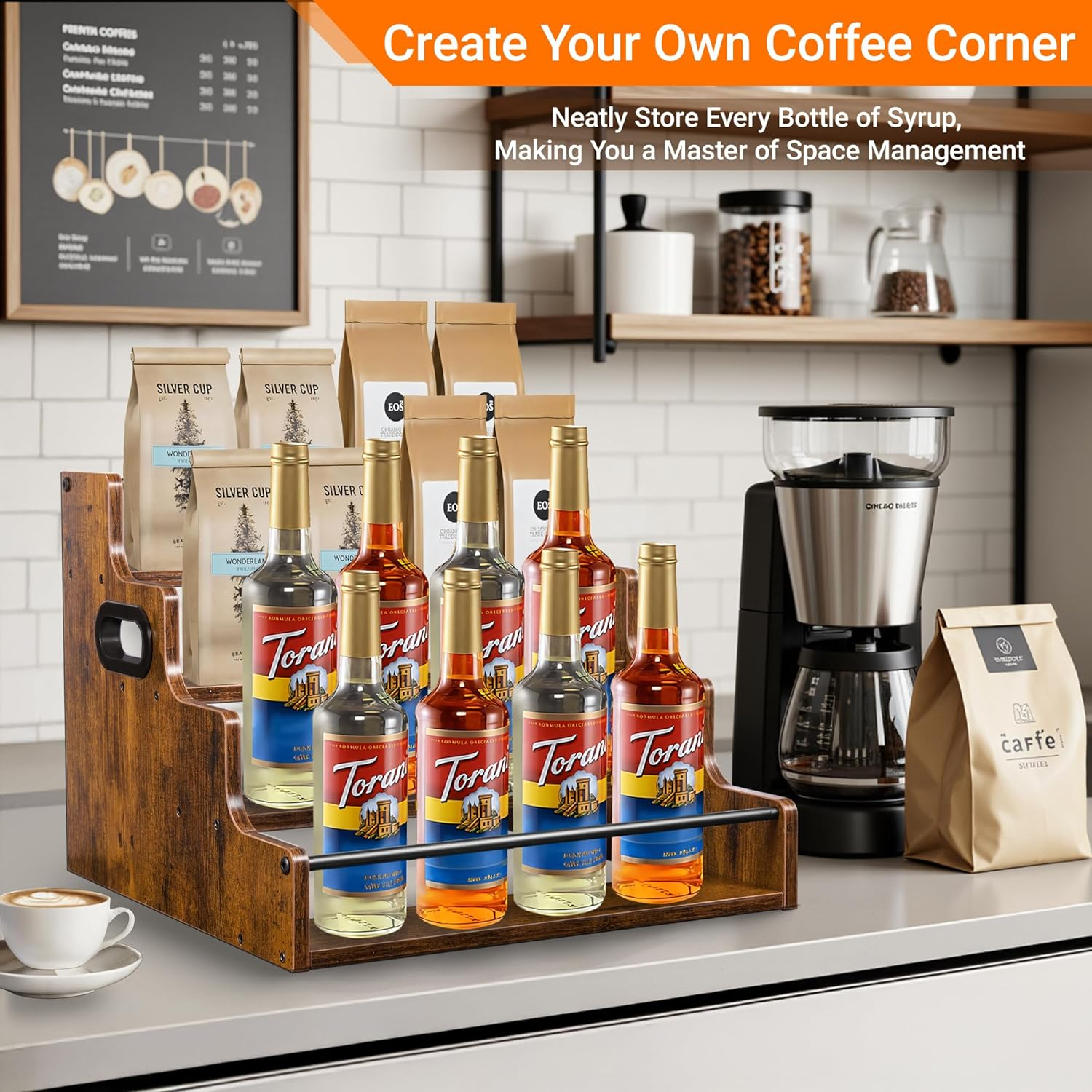 Liquor Bottle Display Shelf, C - Wine Beer And Liquor recensie en prijs