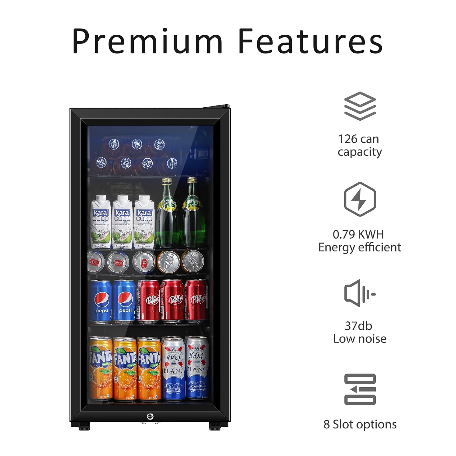 Beverage Refrigerator, 3.2 Cu. - Wine Beer Cooler recensie en prijs