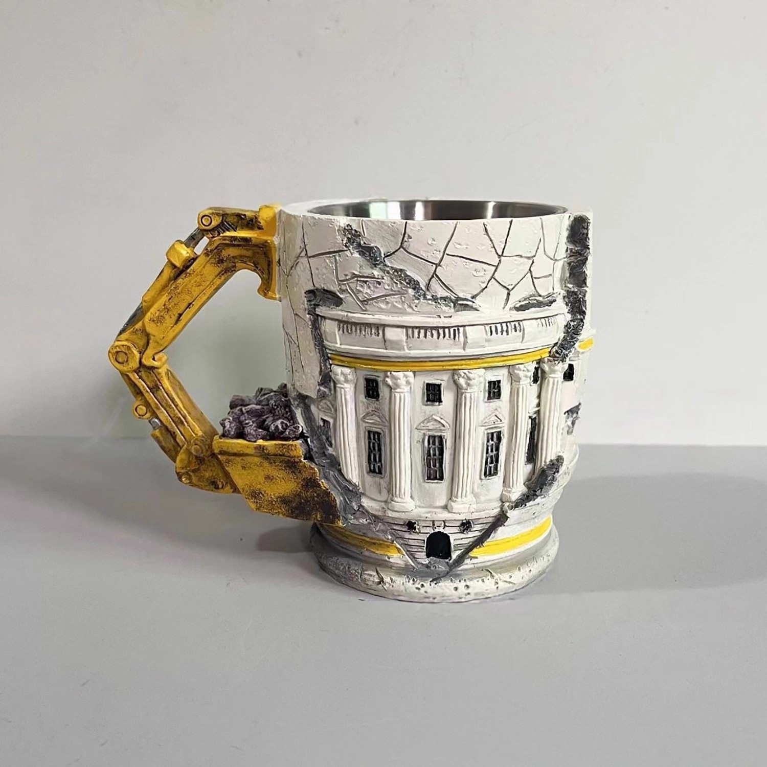 Resin Coffee Mug with Excavato - Beer Mug Handled recensie en prijs
