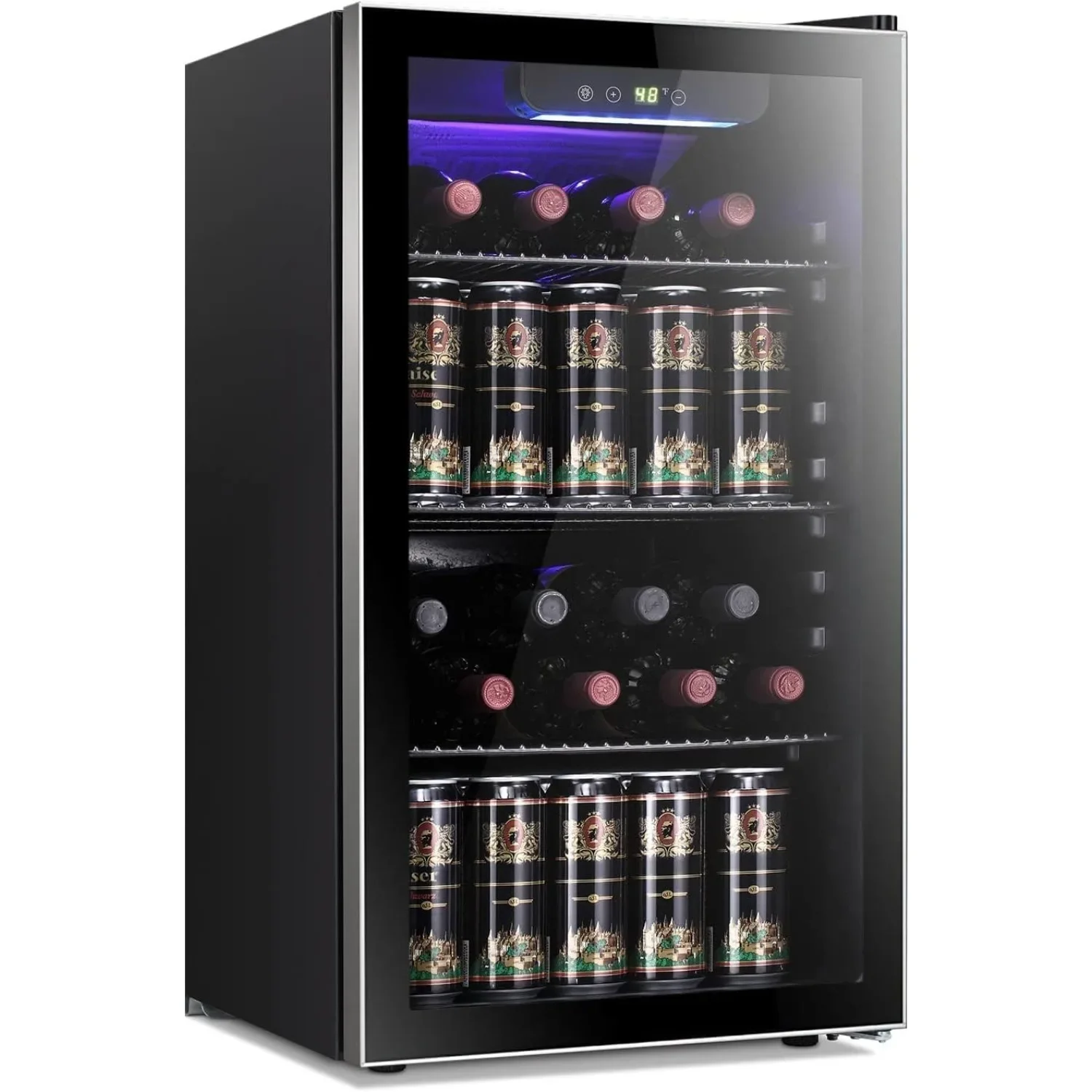 26 Bottle 130 Can Mini Wine Co - Wine Beer Fridge Cabinet recensie en prijs