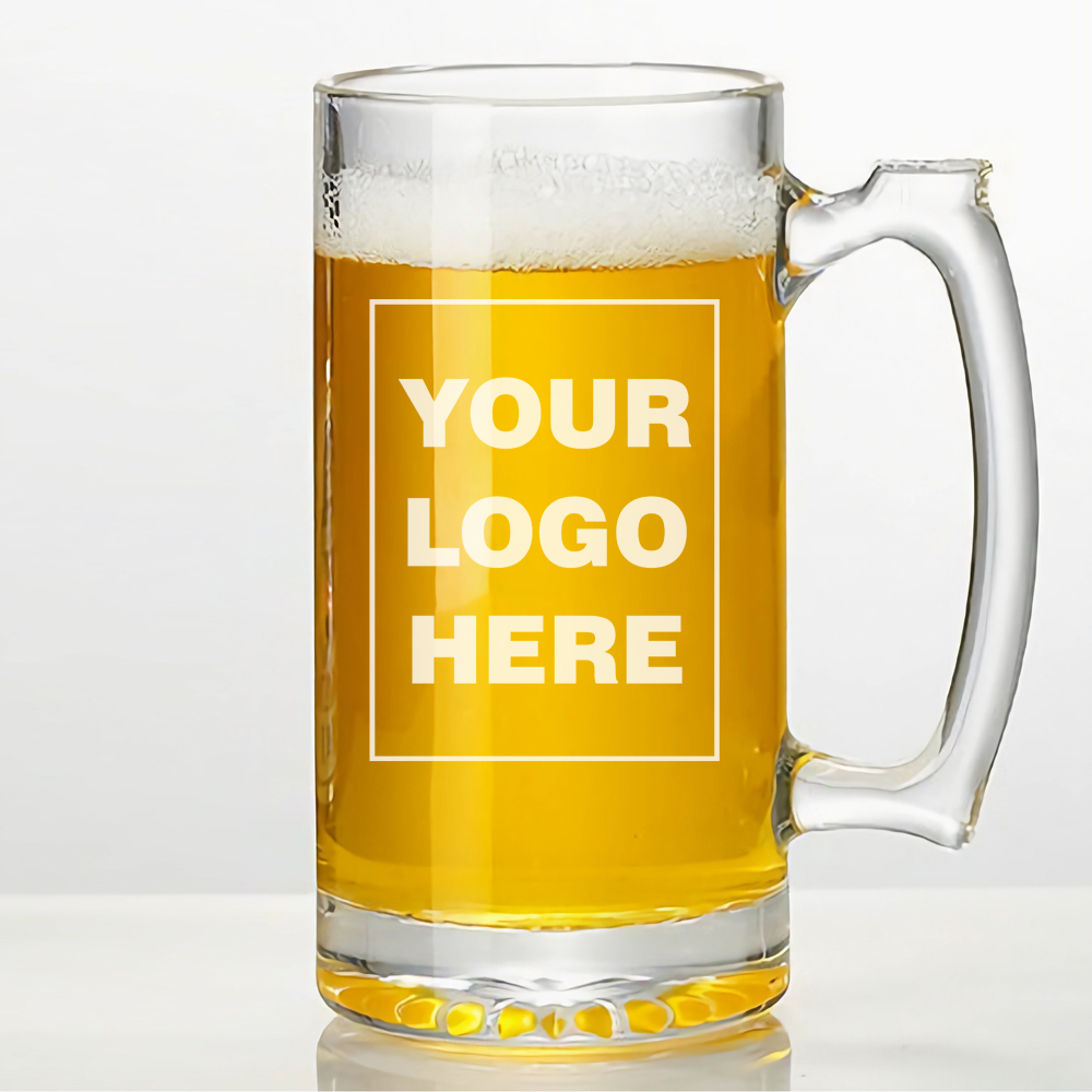 Personalized Beer Glass 500ml/ - Beer Mug Handled recensie en prijs