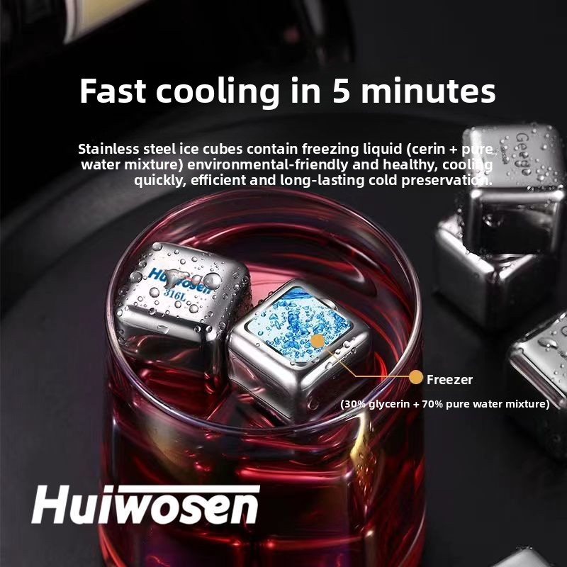 316 Stainless Steel Ice Cube R - Wine Beer The Whiskey recensie en prijs