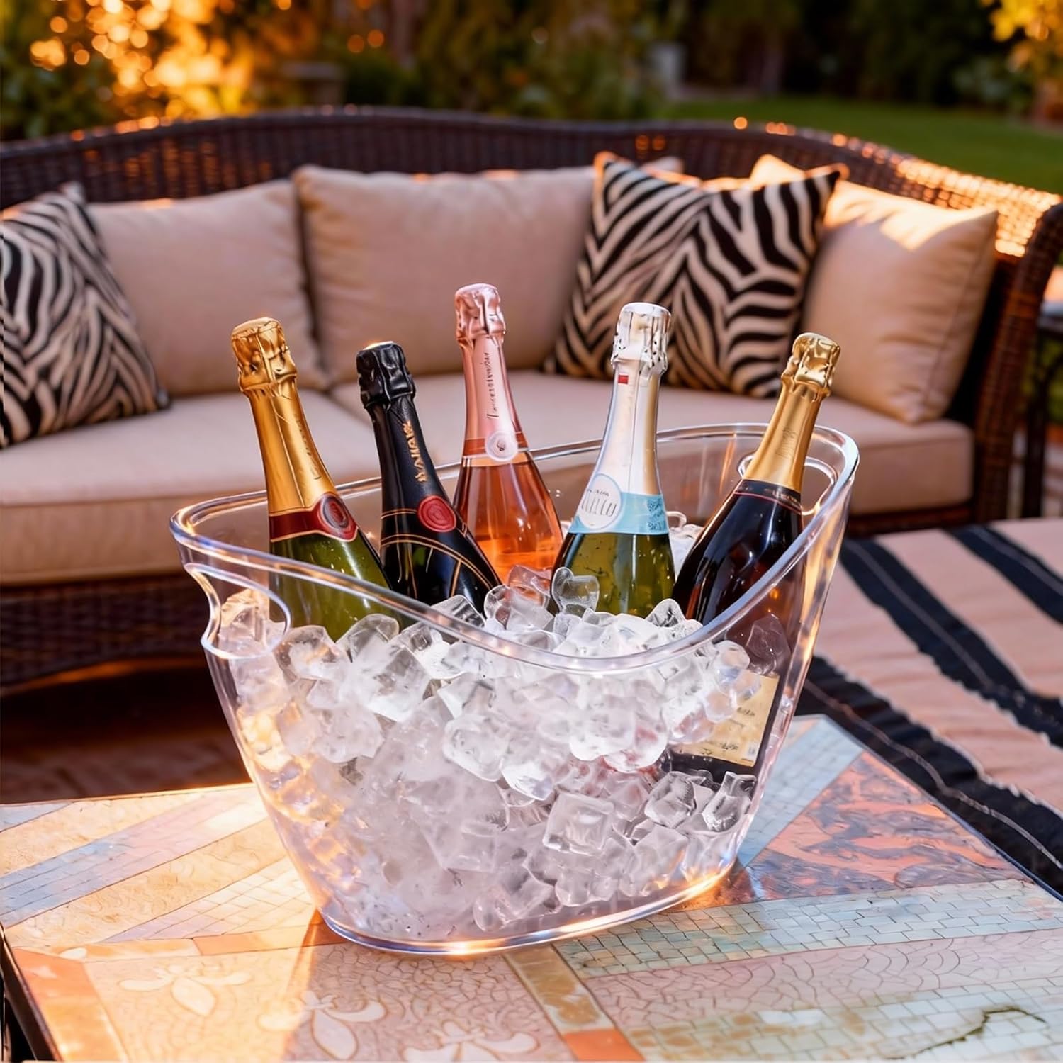 8L Clear Acrylic Ice Bucket fo - Wine Beer Images recensie en prijs