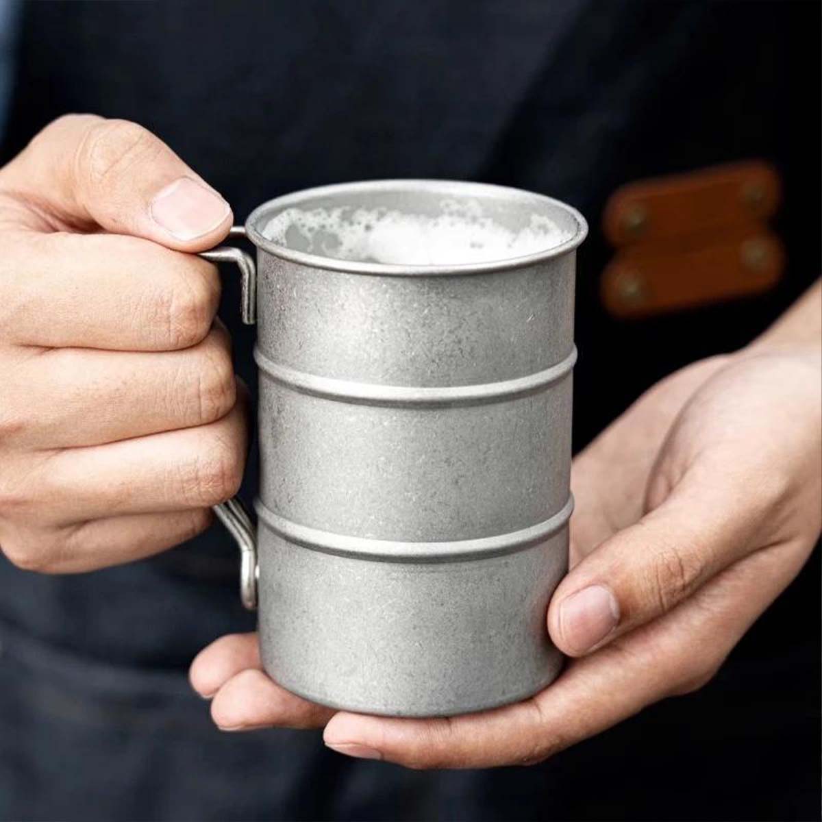 Stainless Steel Outdoor Campin - Beer Mug Handled recensie en prijs