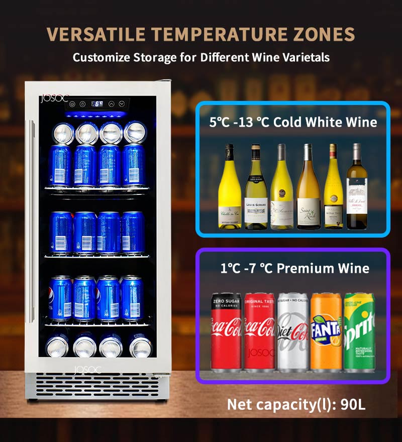 Small Drink Bar Fridge Custom  - Wine Beer Fridge Cabinet recensie en prijs