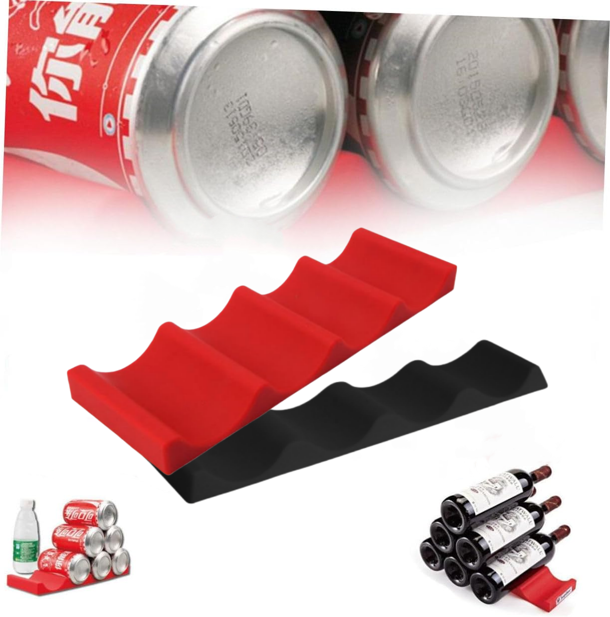 Bottle Stacker Rack Silicone F - Wine Beer Cooler recensie en prijs
